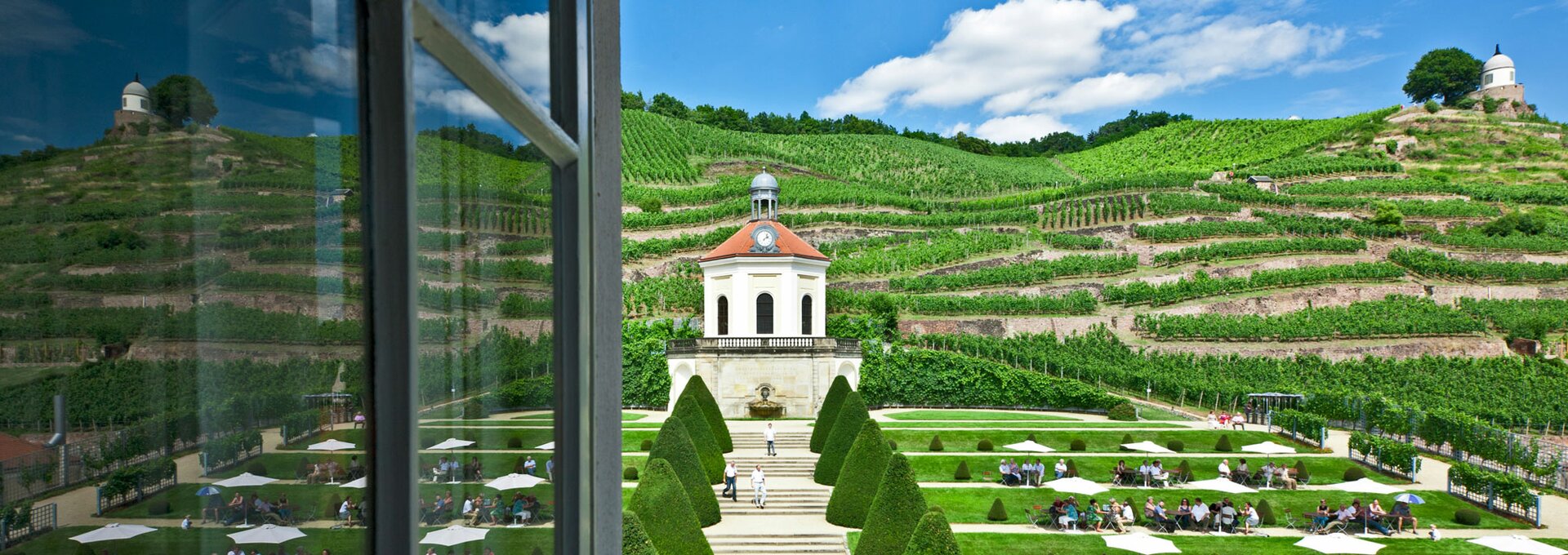 © Das Erlebnisweingut im sächsischen Radebeul bietet jeden Tag ausgewählte Genussmomente für alle Sinne. Foto: djd/Schloss Wackerbarth/Oliver Killig © Das Erlebnisweingut im sächsischen Radebeul bietet jeden Tag ausgewählte Genussmomente für alle Sinne. Foto: djd/Schloss Wackerbarth/Oliver Killig