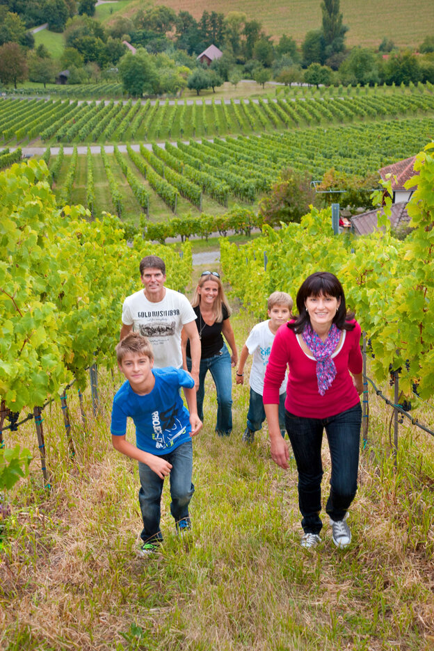 Wandern im Marbach-Bottwartal | © Foto: djd/Tourismusgemeinschaft Marbach-Bottwartal/Corinna Jacobs
