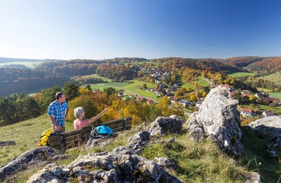 Jurasteig | © Foto: djd/Tourismusverband Ostbayern/Stefan Gruber