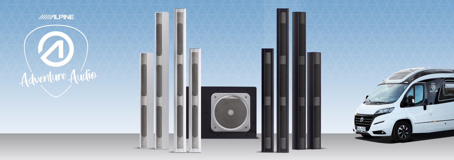 Alpine Adventure Audio In-Cabin Speaker Wohnmobil Wohnwagen | © ALPS ALPINE Europe GmbH