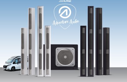 Aufbaulautsprecher Wohnmobil Alpine In-Cabin Speaker | © ALPS ALPINE Europe GmbH