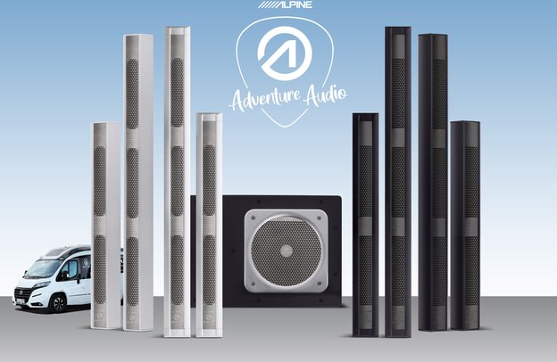 Aufbaulautsprecher Wohnmobil Alpine In-Cabin Speaker | © ALPS ALPINE Europe GmbH