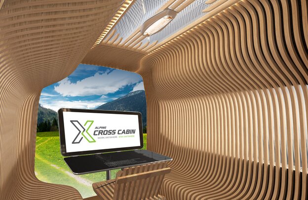 Cross Cabin Concept Van -  Workation | © ALPS ALPINE Europe GmbH
