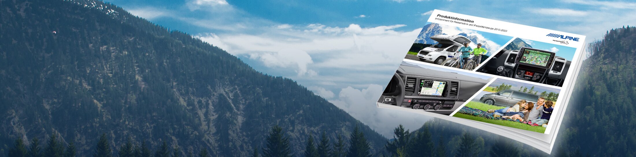 Alpine Wohnmobilkatalog | © ALPS ALPINE Europe GmbH Alpine Wohnmobilkatalog | © ALPS ALPINE Europe GmbH
