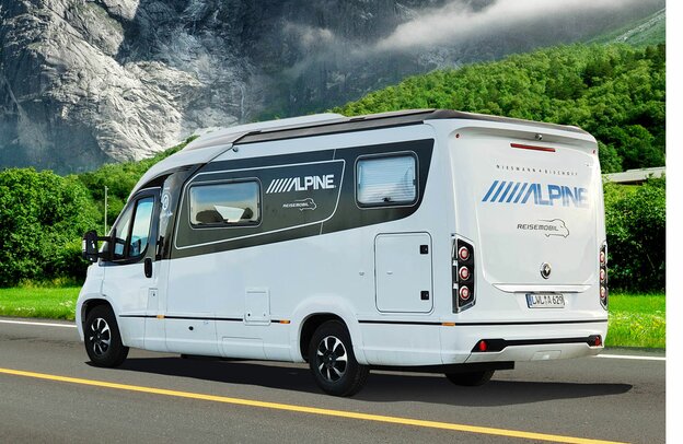 Wohnmobil mit Alpine Ausstattung | © ALPS ALPINE Europe GmbH
