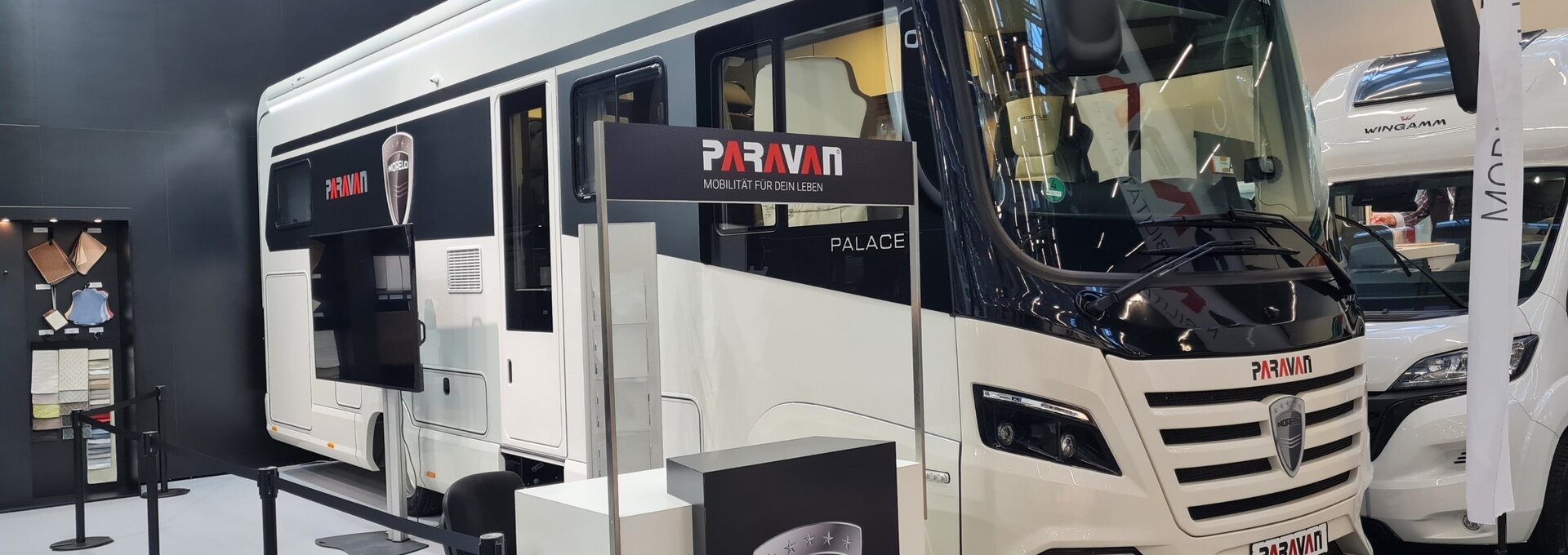 Reisemobil von Morelo mit barrierefreiem Paravan-Umbau auf der Stuttgarter CMT 2024. | © Foto: Autoren-Union Mobilität/Michael Kirchberger Reisemobil von Morelo mit barrierefreiem Paravan-Umbau auf der Stuttgarter CMT 2024. | © Foto: Autoren-Union Mobilität/Michael Kirchberger