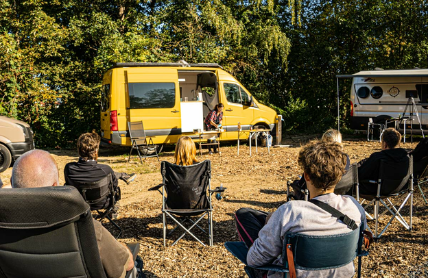 Vortrag beim Gates of Summer | © Foto: Markus Ritter