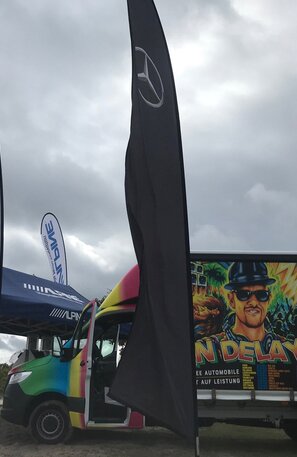 Alpine Surf-Festival Fehmarn 2021 Jan Delay Promomobil | © Foto: Alpine