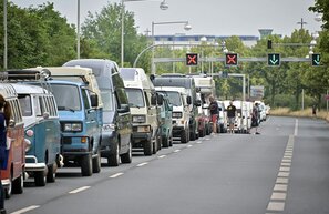 VW-Bus-Festival 2023 in Hannover | © Foto: Autoren-Union Mobilität/Volkswagen
