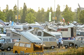 VW-Bus-Festival 2023 in Hannover | © Foto: Autoren-Union Mobilität/Volkswagen