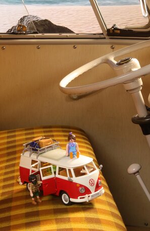 VW T1 Camping Bus von Playmobil. | © Foto: Auto-Medienportal.Net/Volkswagen