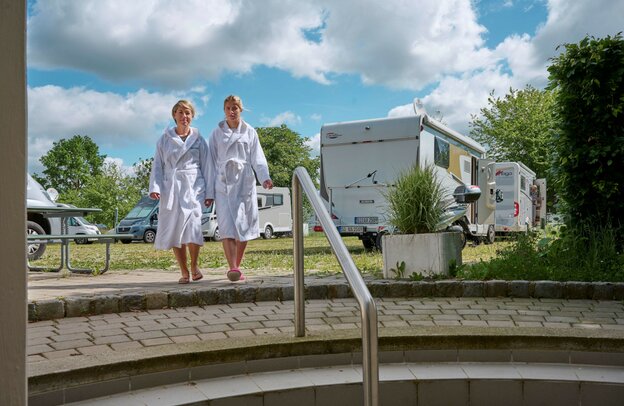 Therme Bad Abbach Camperstellplatz | © Foto: Bad Abbach Tourismusverband Ostbayern, Herbert Stolz