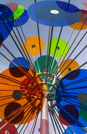 Glasblume im Joska Kristallgarten, Glasstraße | © Ferienstrassen.info