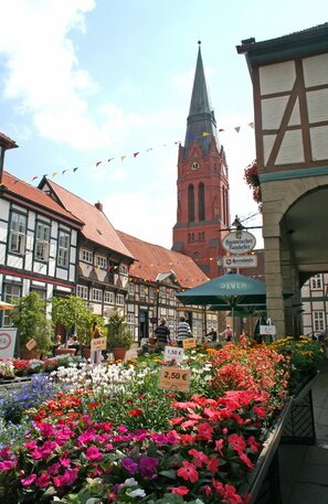 © Markt in Nienburg © Mittelweser Touristik