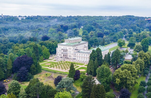 Villa Hügel Essen, Route der Industriekultur | © Villa Hügel Essen © Yannic Niedenzu - stock.adobe.com