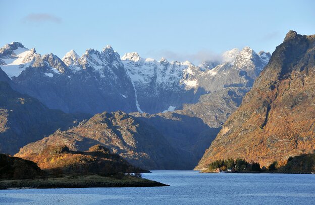 Trollfjord, Lofoten | © Trollfjord, Lofoten, Foto: Steinar Skaar, Statens vegvesen