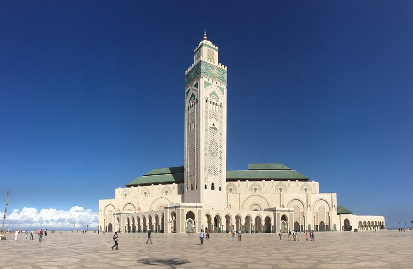 Hassan-II.-Moschee, Casablanca, Marokko | © Foto: danyloz2002, Pixabay