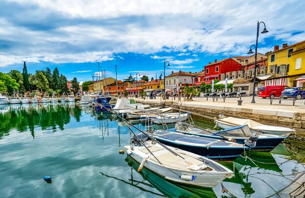 Hafen Novigrad, Istrien, Kroatien | © ©Comofoto - stock.adobe.com