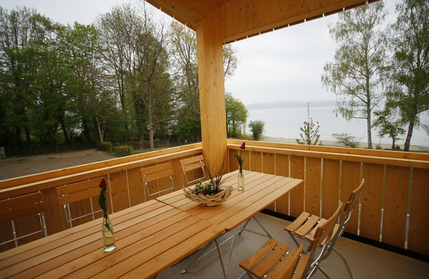 Naturcampingplatz Itzelstetten Terrasse | © Marketing und Tourismus Konstanz GmbH, Aurelia Scherer