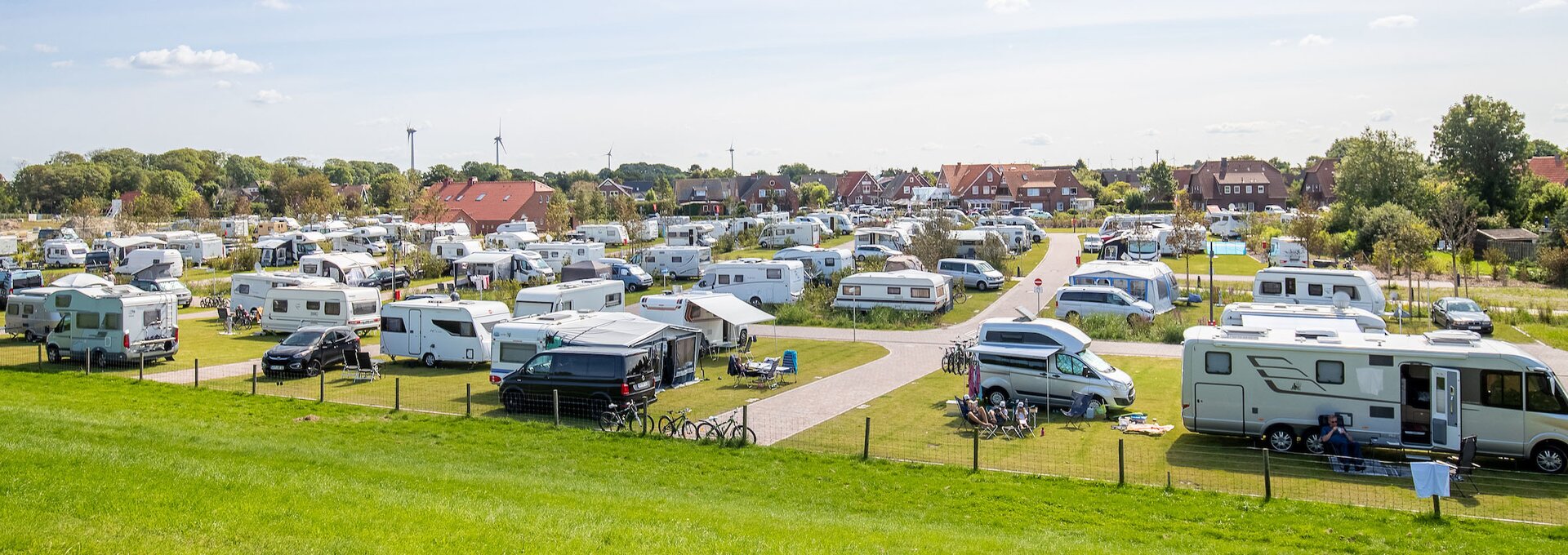 Nordsee-Campingplatz Neuharlingersiel | © Foto: djd/Kurverein Neuharlingersiel/Martin Stöver Nordsee-Campingplatz Neuharlingersiel | © Foto: djd/Kurverein Neuharlingersiel/Martin Stöver
