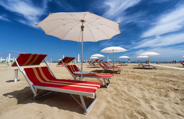 Strandbild Rimini  | © Foto: Pixabay